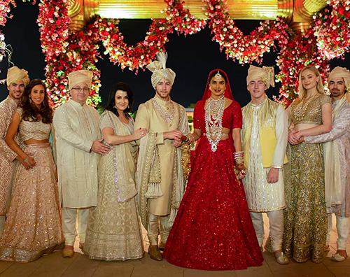 Nick Pri Priyanka Chopra e Nick Jonas: ancora foto delle nozze