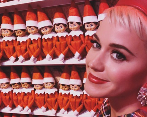 katy perry Katy Perry è una hater di Elf on the Shelf
