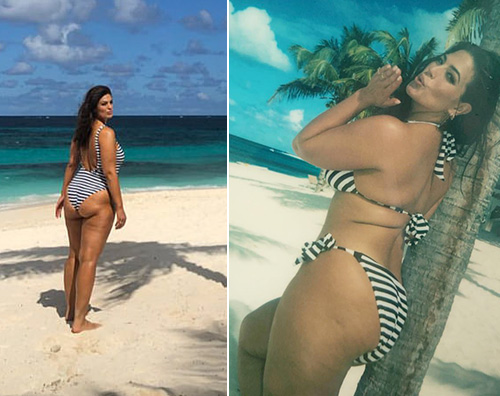 Ashley Graham tutta curve al mare Ashley Graham Ashley Graham tutta curve al mare