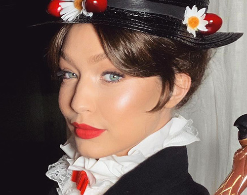 Gigi Hadid 1 Gigi Hadid è Mary Poppins al party di Capodanno