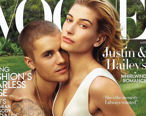 Bieber 5 Justin Bieber e Hailey Baldwin in coppia sulla cover di Vogue