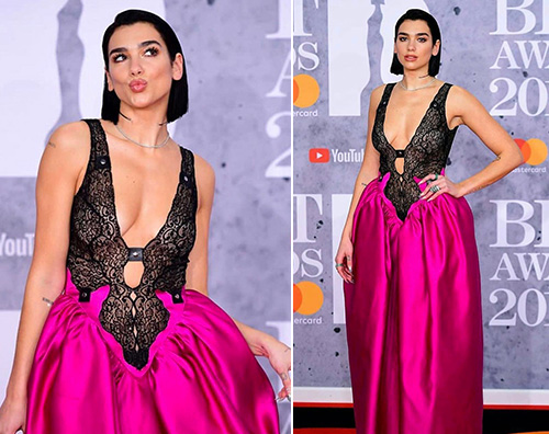 Dua Lipa 3 Dua Lipa splende ai Brit Awards 2019