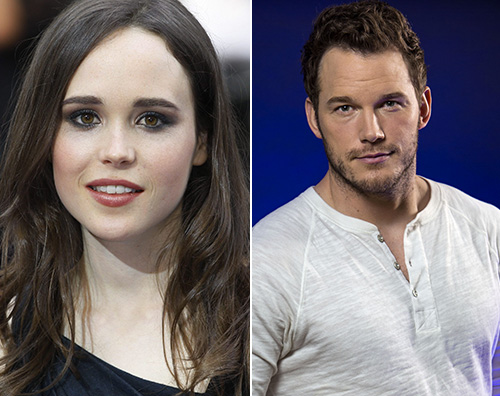 Ellen Page Chris Pratt Ellen Page si scaglia contro Chirs Pratt e lui si difende