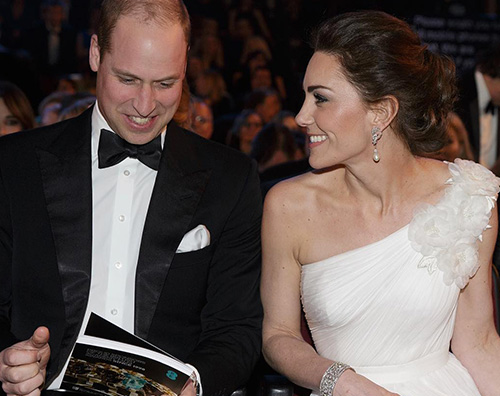 Kate Middleton 3 Kate Middleton in bianco ai BAFTA 2019