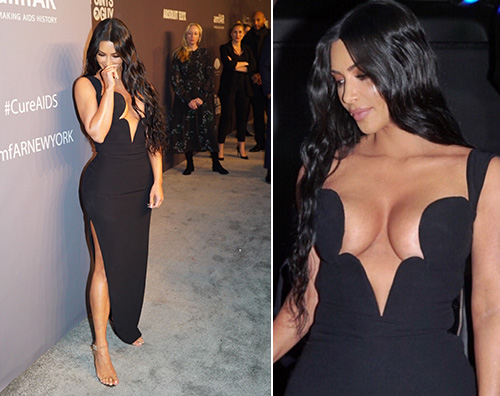Kim kardashian Kim Kardashian hot allamfAR Gala 2019