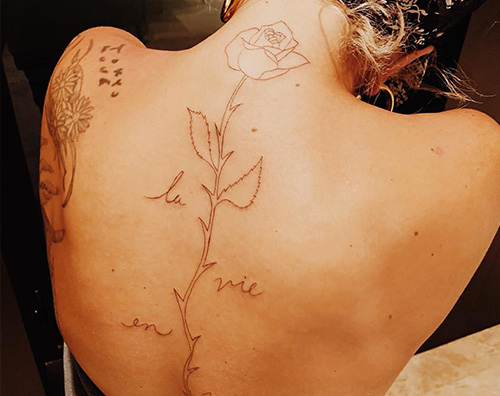 Lady Gaga 1 Lady Gaga mostra i suoi nuovi tattoo su Instagram