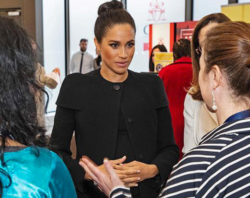 Meghan Markle 2 Meghan Markle sfoggia il pancione a Londra