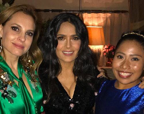 Salma Hayek 1 Salma Hayek è scintillante a Londra