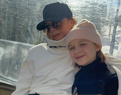 Victoria bECKHAM 2 Victoria Beckham, weekend in montagna con la famiglia