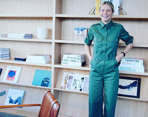 Gwyneth Paltrow Gwyneth Paltrow ha un nuovo ufficio