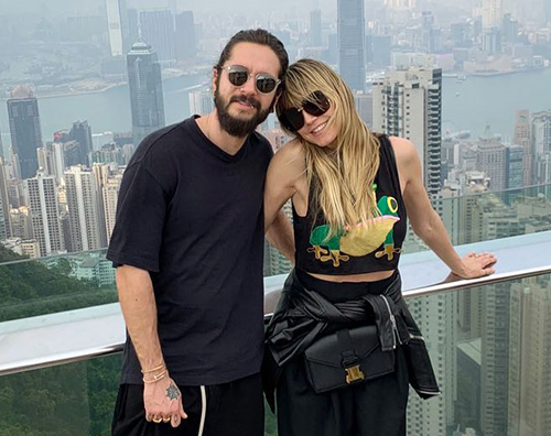 Heidi e Tom Heidi Klum e Tom Kaulitz innamorati in Cina