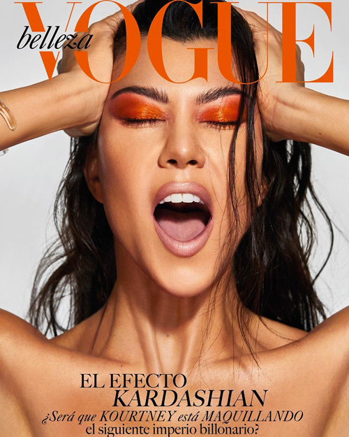 Kourtney Kardashiab Kourtney Kardashina su Vogue Bellezza Messico