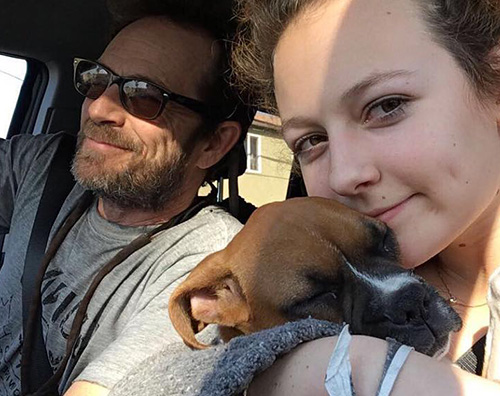 Luke perry Sophie Perry ricorda papà Luke su Instagram