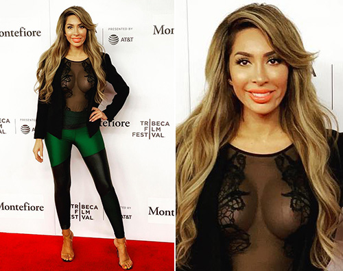 Farrah Abraham Farrah Abraham è hot al Tribeca Film Festival