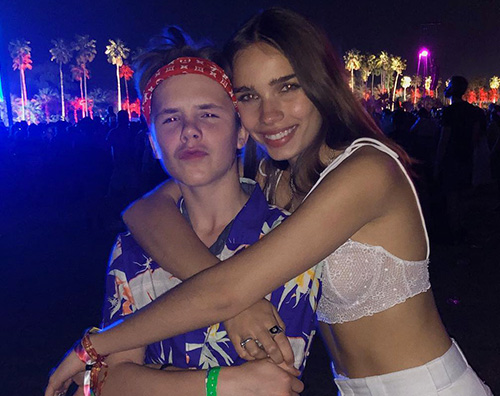 Hana Cross Curz Beckham Brooklyn Beckham, Hana è già una di famiglia