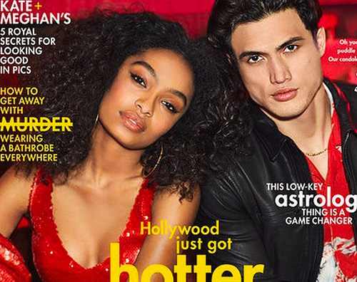 Yara Shahidi cover Yara Shahidi conquista la cover di Cosmopolitan