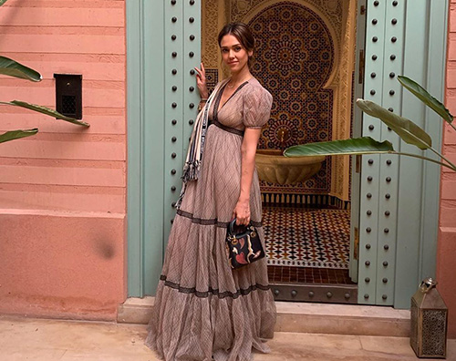 Jessica Alba, compleanno a Marrakech con Cash Warren jessica alba 1 Jessica Alba, compleanno a Marrakech con Cash Warren