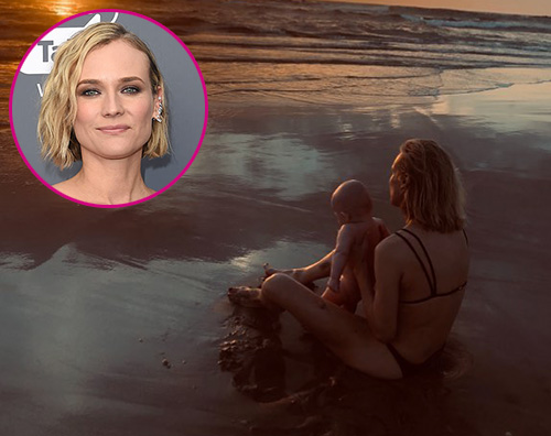 diane kruger Diane Kruger pubblica una foto della sua bambina su Instagram