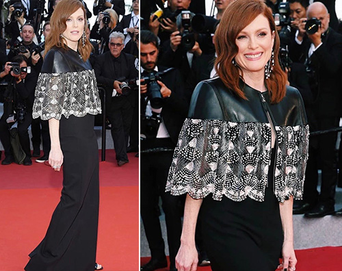 julianne moore Julianne Moore sceglie il nero per il secondo giorno a Cannes