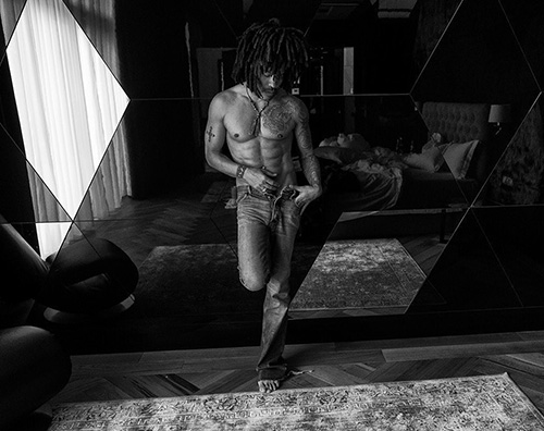 lenny kravitz 1 Lenny Kravitz mostra il fisico sui social