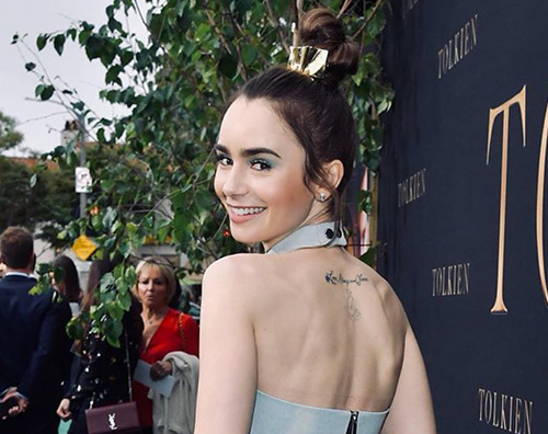 lily collins Lily Collins è una ballerina su Instagram