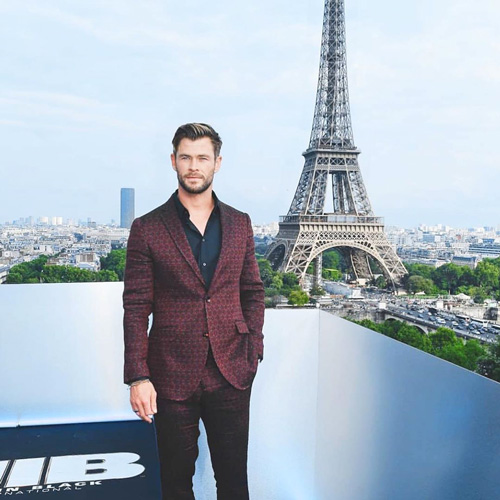 Chris Hemsworth Chris Hemsworth e Tessa Thomson a Parigi per Men In Black