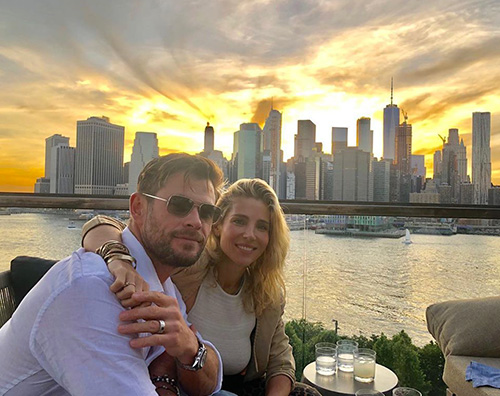 chris hemwsorth Chris Hemsworth ed Elsa, romantici a New York