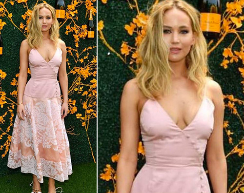 jennifer lawrence Jennifer Lawrence, evento mondano in pink