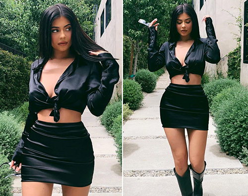 kylie jenner 1 Kylie Jenner inizia la settimana con un look hot