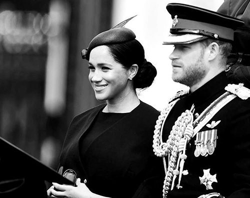 meghan 1 Meghan Markle, finalmente in pubblico dopo la maternità