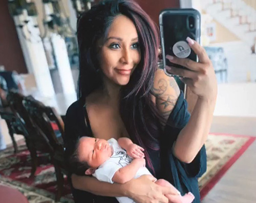 nooki 2 Snooki mostra il piccolo Angelo sui social