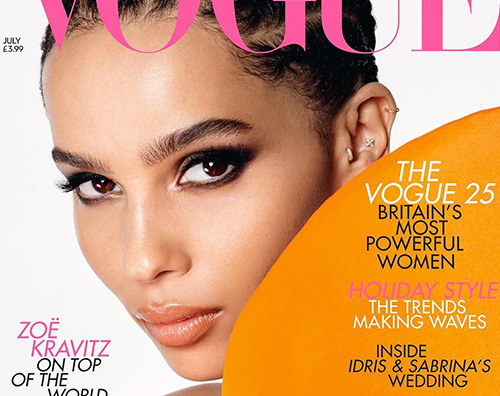 oe kravitz 2 Zoe Kravitz parla dei suoi disordini alimentari su Vogue