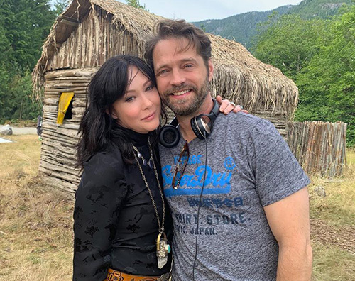 shannen doherty jason pristley Shannen Doherty e Jason Priestley, i gemelli Walsh sono tornati