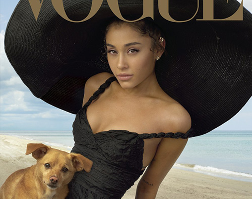 ariana grande Ariana Grande è la star di Vogue