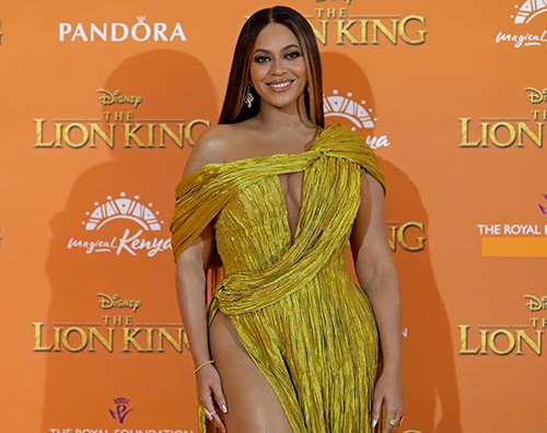 beyonce  Beyonce e Jay Z presentano The Lion King a Londra