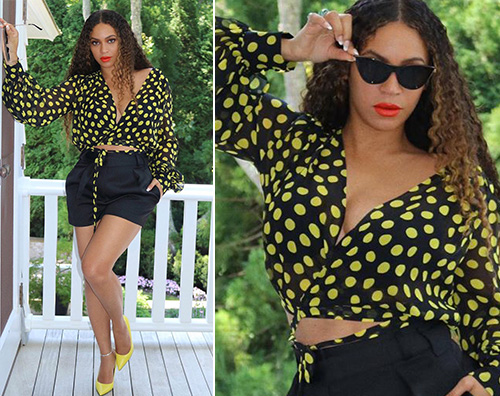 Beyonce, stilosa durante il weekend beyonce Beyonce, stilosa durante il weekend