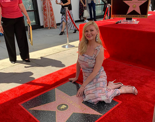 Kirsten Dunst ha la sua stella sulla Walk of Fame kirsten dunst Kirsten Dunst ha la sua stella sulla Walk of Fame