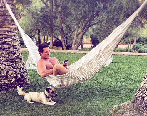 uke evans Relax a Ibiza per Luke Evans