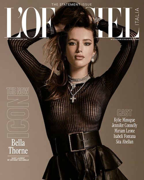 68706302 750204992087601 6149223532517003196 n Bella Thorne è la nuova icona su LOfficiel Italia