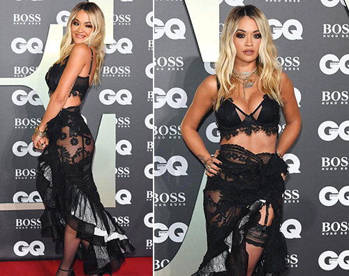 Rita Ora Rita Ora è hot ai GQ Man Of The Year Awards