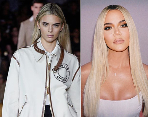 khloe kendall Khloe Kardashian commenta il nuovo look di Kendall