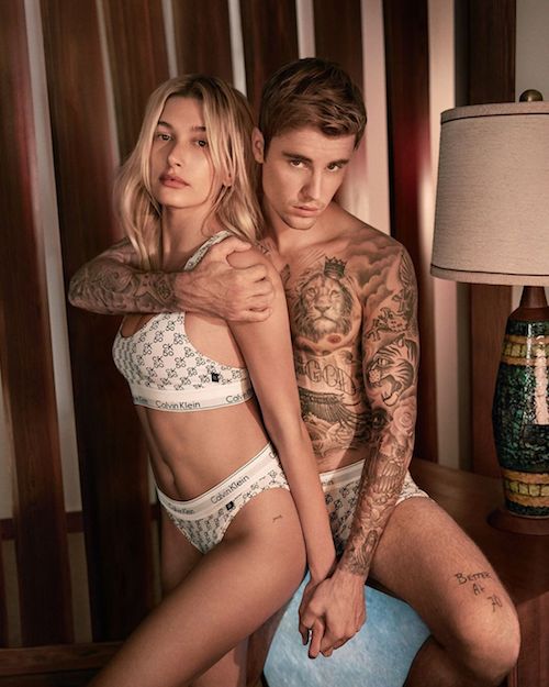 71531287 139252534053459 1296536180258355725 n Justin e Hailey posano in coppia per Calvin Klein