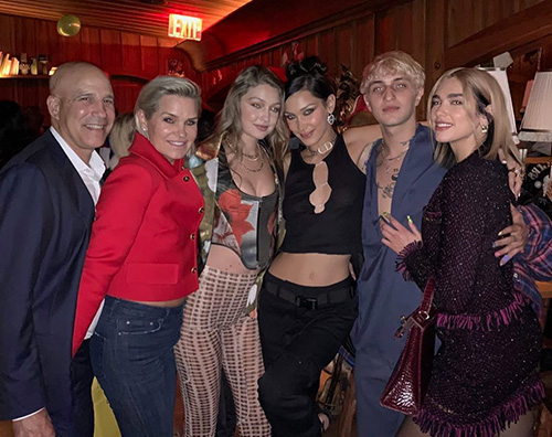 dua lipa 1 Dua Lipa è una di famiglia per gli Hadid