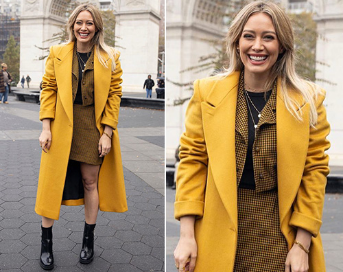 hilary duff 3 Hilary Duff, prima foto sul set di Lizzie McGuire