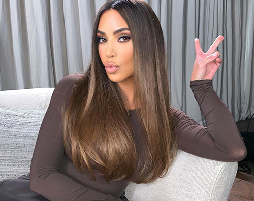 kim kardashian Kim Kardashian in intimo su Instagram