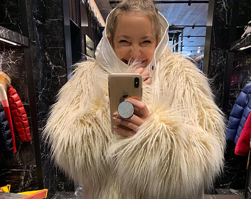 kate hudson Kate Hudson è la donna delle nevi su Instagram