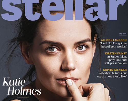 katie holmes Katie Holmes si racconta su Stellar Magazine