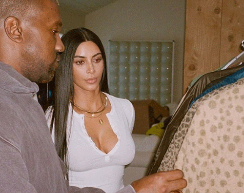 kim e kanye 2 Kim Kardashian, dedica damore a Kanye su Instagram
