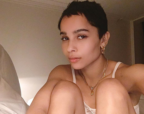 zoe kravitz Zoe Kravitz ha cambiato look