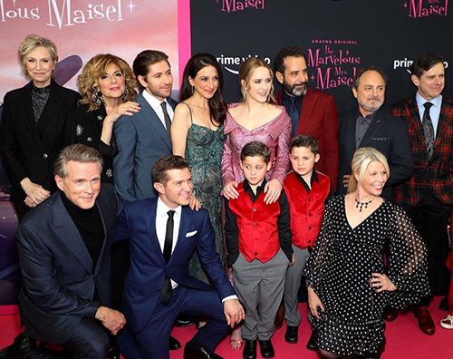 achel brosnahan Rachel Brosnan presenta La Fantastica Signora Maisel a NY